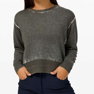 Lululemon Hazy Day  Knit Sweater